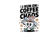 Coffee & Chaos Design Bundle SVG, a Food Illustration by Annudesign (Thumbnail 11 of 14)