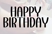Birthday Holiday, a Serif Font by FreshTypeINK (Thumbnail 5 of 8)