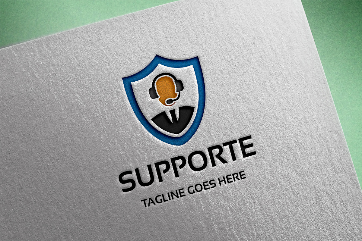 Support Logo, a Branding & Logo Template by Design_Planet
