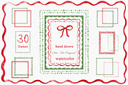 Hand-Drawn Whimsical Frames, an Object Graphic by Solo Art Original (Thumbnail 1 of 8)