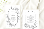 Minimalist Floral Wedding Suite, a Decorative Illustration by Artberriez (Thumbnail 5 of 6)