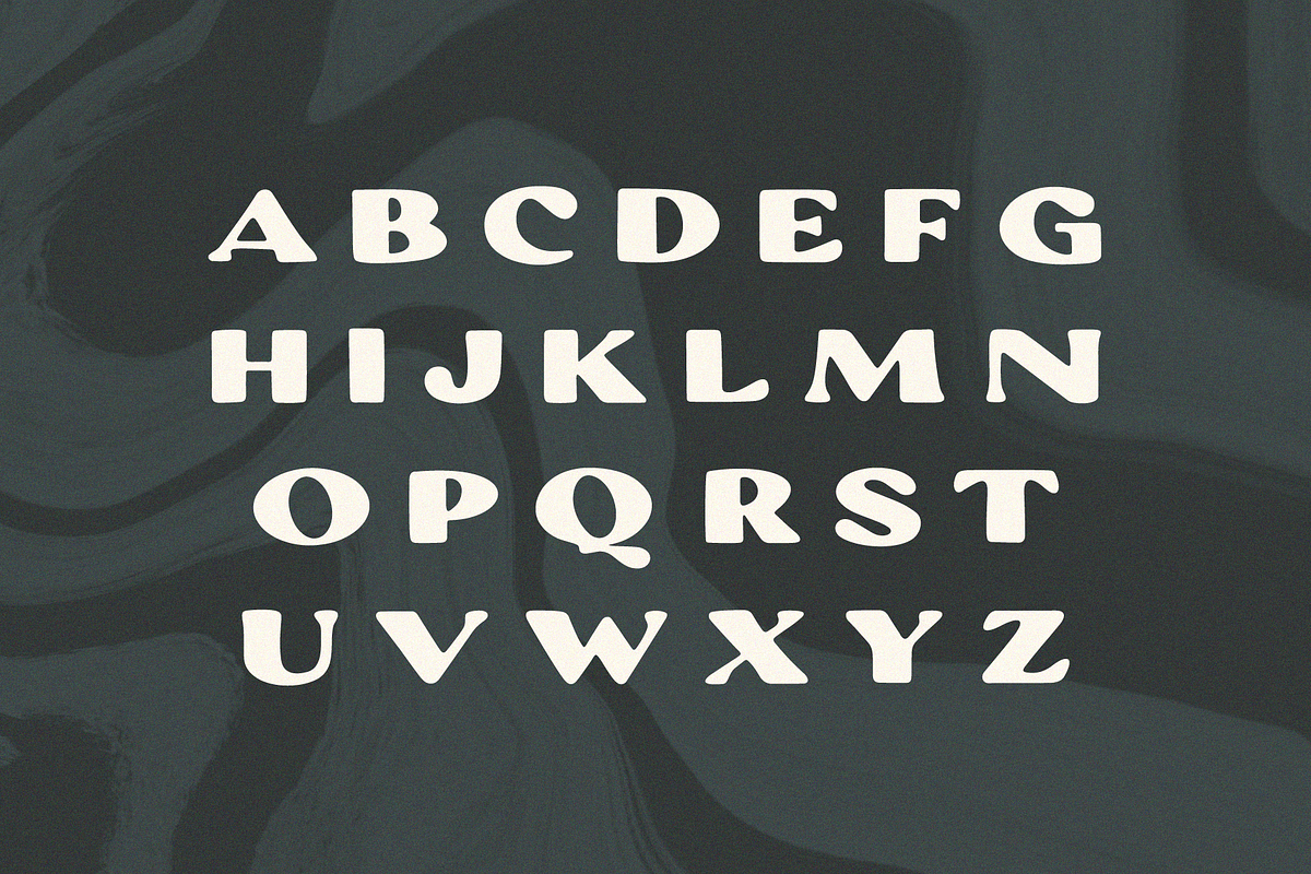 Oasis, a Slab Serif Font by Bruised Goods (Photo 4 of 5)