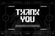 VB Aventor - Futuristic Font, a Sans Serif Font by VALIANTBROTHA (Thumbnail 10 of 10)