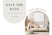 50 Frame Mockups | Boho Interior 4K, a Household Mockup by ARTOZEN DIGITAL (Thumbnail 11 of 15)