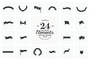 24 Hand Drawn Logo Elements SVG PNG, a Branding & Logo Template by pawellpi