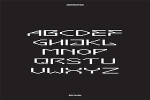 BRUTALISM TYPEFACE - ACID FONT