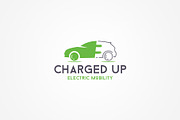Electric Car Logo Template, a Branding & Logo Template by floringheorghe (Thumbnail 1 of 3)