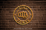 Old Iron On Brick Logo Mockup, a Mockup by WudelMbois Studio (Thumbnail 1 of 3)
