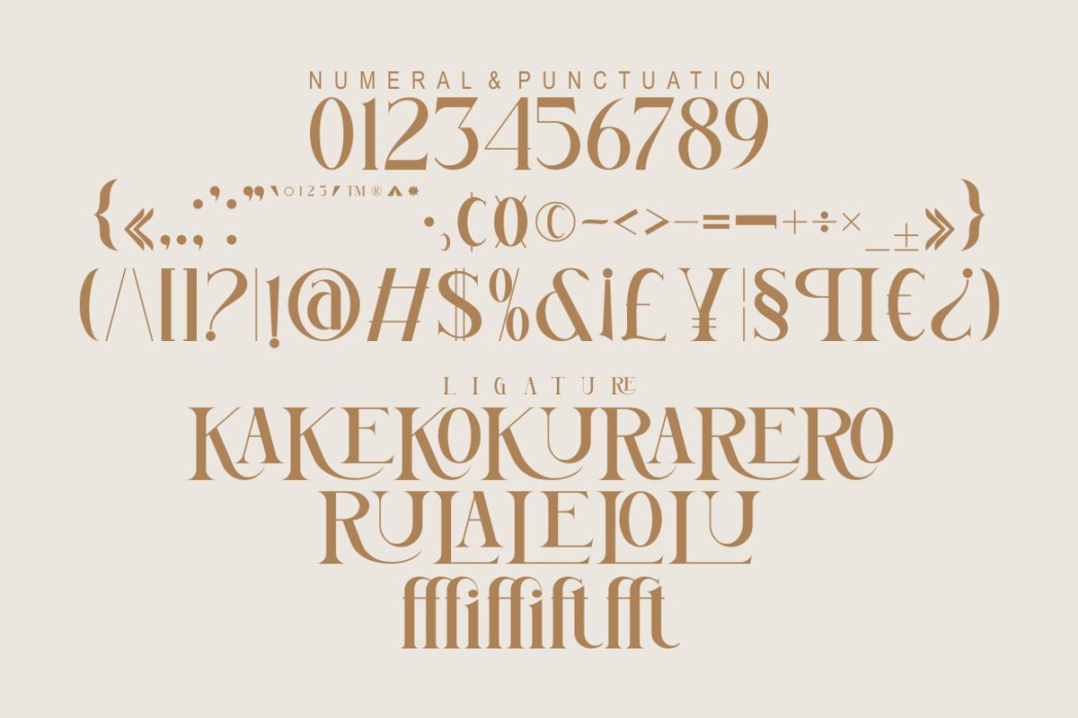 Arnumi, a Font by Kenrichi (Photo 3 of 11)