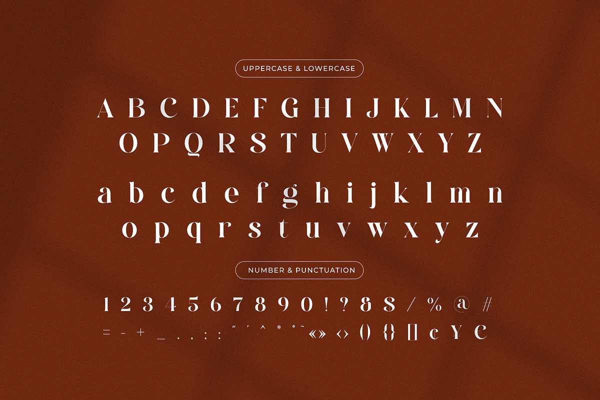 Runiga – Elegant Stylish Serif, a Serif Font by BrandSemut (Photo 7 of 10)