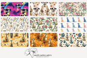 80 meerkat seamless pattern, a Pattern Graphic by Poppy Lane Studio (Thumbnail 4 of 11)