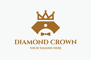 Diamond Crown Jeweler Logo, a Branding & Logo Template by Creattlle (Thumbnail 1 of 3)