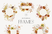 Rustic Fall Watercolor Dried flowers, a Decorative Illustration by SunnyAfternoons (Thumbnail 5 of 14)