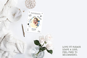 Baby Announcement Card, a Card Template by Cyrah's Collection (Thumbnail 2 of 3)