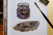 Watercolor sweets, a Food Illustration by miminoshka (Thumbnail 8 of 10)