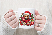 Christmas Cute Girls Sublimation, an Illustration by Designking (Thumbnail 3 of 4)