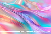 Iridescent Holographic Backgrounds, a Background Graphic by tatiankaart (Thumbnail 11 of 16)