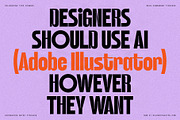 Rettiko - Bold Condensed Typeface, a Sans Serif Font by SilverStag Type Foundry (Thumbnail 4 of 20)
