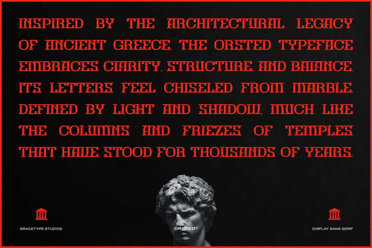 Orsted | Display Sans Serif, a Sans Serif Font by gracetype_studio (Photo 9 of 12)