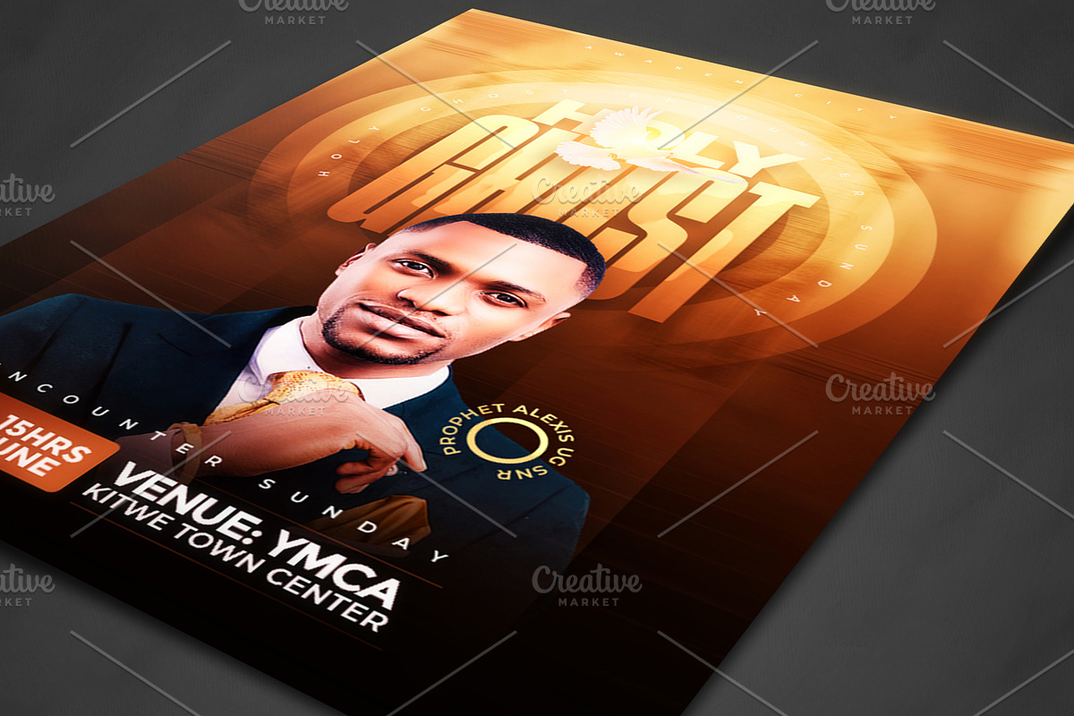Church Flyer Template preview 4