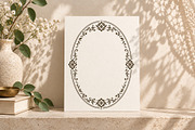 Floral Lace Frames & Ornament Bundle, an Object Graphic by Christine Krahl (Thumbnail 22 of 24)