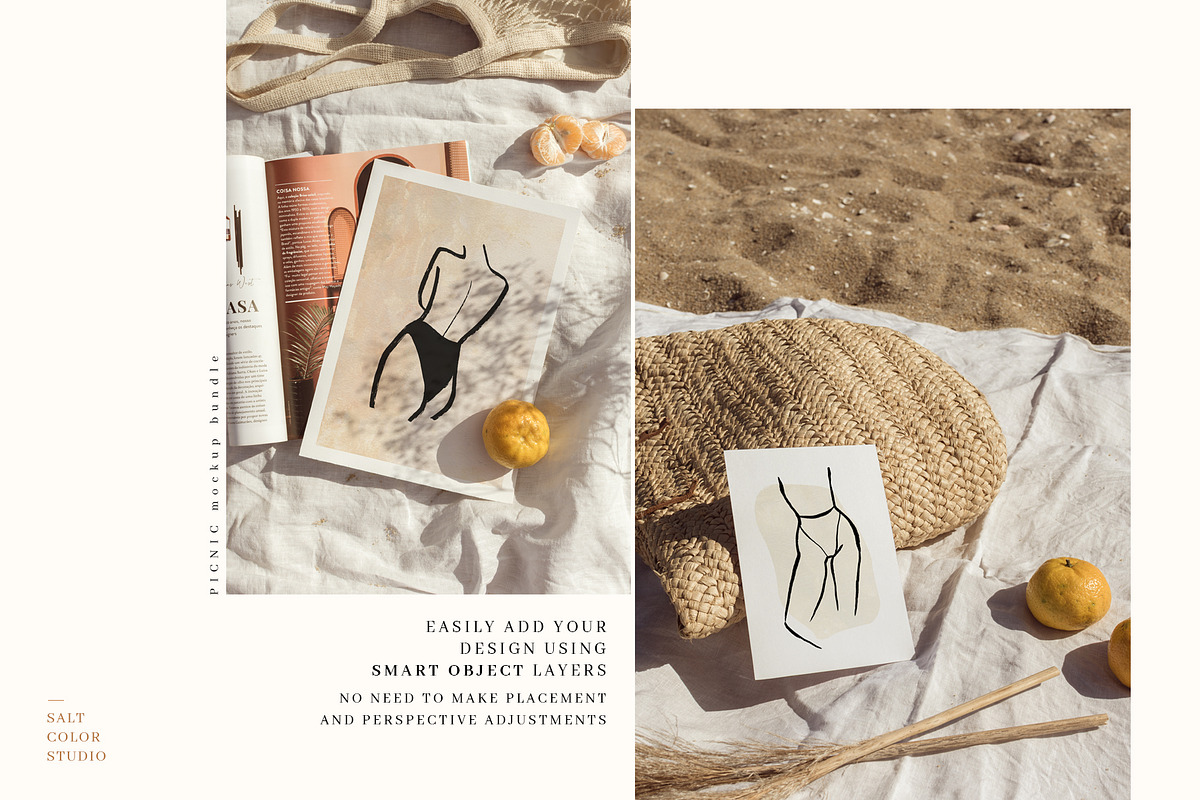 Picnic Photo Mockup Bundle, a Household Mockup by Salt Color Studio (Photo 3 of 16)