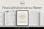 Financial Independence Planner Canva, a Presentation Template by HelloKarla (Thumbnail 1 of 9)