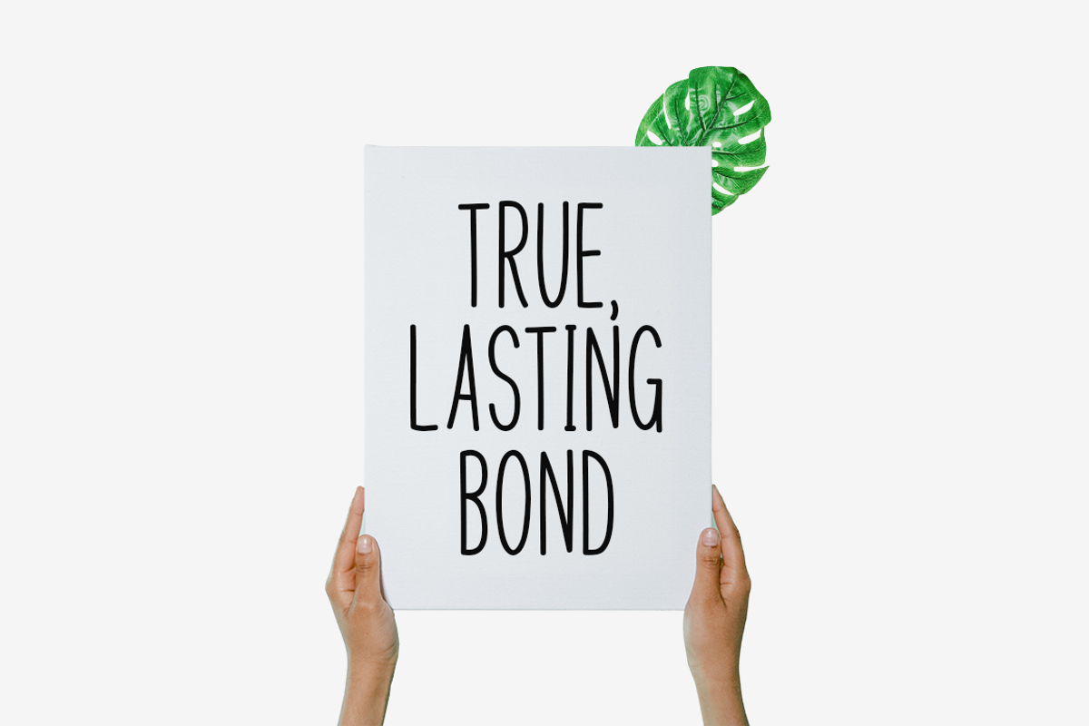 Beaming With Love Typeface, a Handwritten Font by Seemly Fonts (Photo 2 of 6)