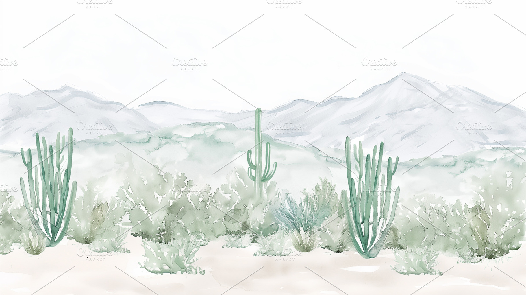 Cacti and sands, a Nature Photo by Imaginarium