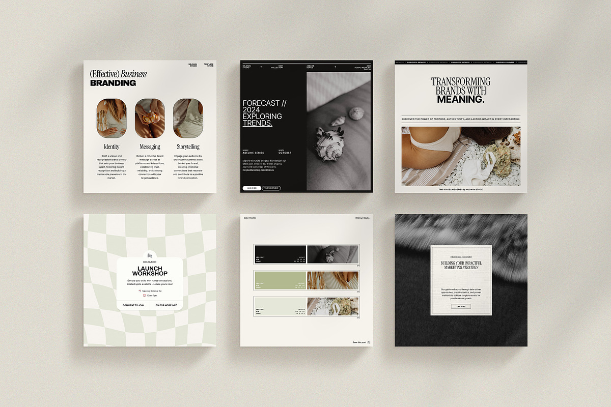 ADE / Social Media Kit (III), a Social Media Template by Wildnun Studio (Photo 7 of 23)