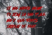 Bad Habits - Rough Brush font, a Script Font by Gassstype (Thumbnail 7 of 10)