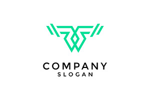 letter W gym fitness logo., a Branding & Logo Template by Rasagama Studio