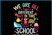 We Are Different But In This School, a Graphic by Creativeusart (Thumbnail 3 of 4)