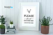 Printable Do Not Disturb Signs, a Templates & Theme by Snapybiz (Thumbnail 7 of 9)