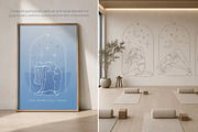One Line Yoga Illustrations, a Person Illustration by Alina Kruss (Thumbnail 8 of 9)