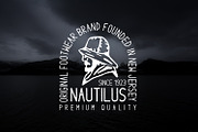 Skinny Walrus - Vintage Font + Logos, a Sans Serif Font by Brigantine Designs (Thumbnail 3 of 6)