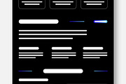 Crypto Landing Page Wireframe, a Landing Page Template by CreativeShaper (Thumbnail 4 of 5)
