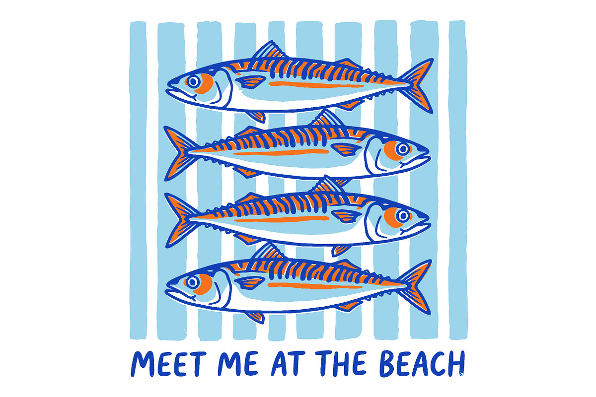 Summer Meet Me at the Beach PNG, an Illustration by Canvas Craft (Photo 1 of 6)