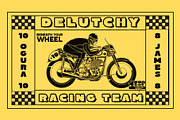 Delutchy | Display Retro Bold Font, a Sans Serif Font by Tiptop Graphic (Thumbnail 6 of 9)