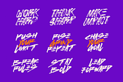 Stroke | Cyber Brush Font, a Handwritten Font by Ardana Creative (Thumbnail 4 of 14)