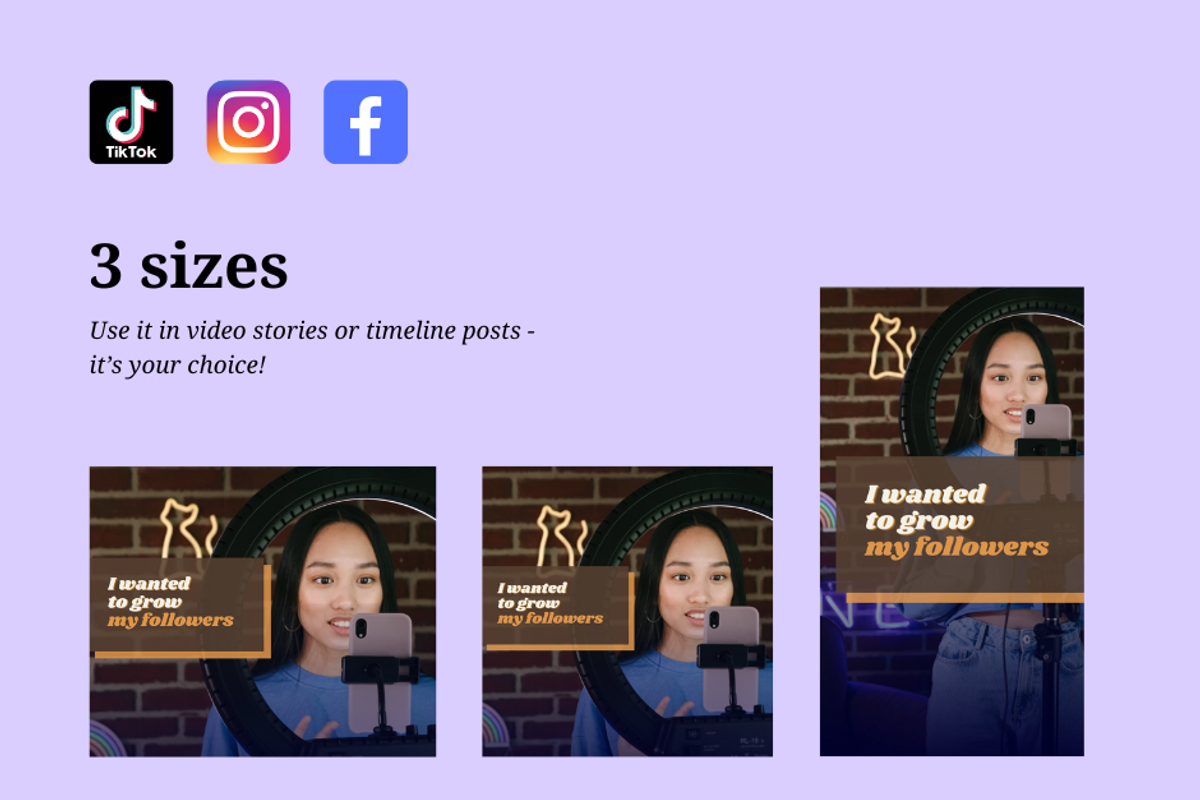 Educational TikTok Canva Template, a Social Media Template by TheWittly (Photo 3 of 4)
