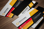 Corporate Business Card CM076, a Business Card Template by annozio (Thumbnail 1 of 4)