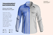 Casual Long Sleeve Shirt Mockup, a Hoody Mockup by Nanggroe Scripting (Thumbnail 2 of 7)
