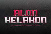 Squad Gaming Font, a Sans Serif Font by alon kelakon (Thumbnail 2 of 4)