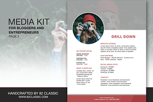 Media Kit Design For Bloggers