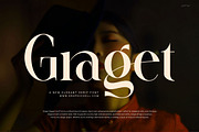 Graget Elegant Serif Font, a Serif Font by Graphicxell (Thumbnail 1 of 8)