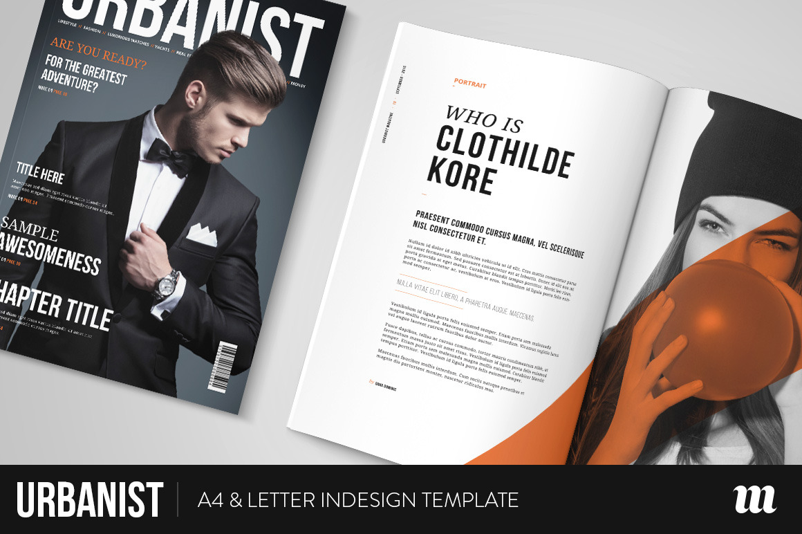 Urbanist Magazine InDesign Template, a Magazine Template by Mate Toth