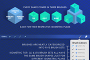 1300+ Procreate Isometric 3D Brushes, a Brush Add-On by BrushBoy (Thumbnail 4 of 9)