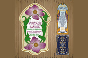 Label Art Nouveau - sets, a Decorative Illustration by Stanislav Kharchevskyi (Thumbnail 6 of 8)