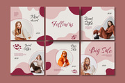 Fashion Carousel Social Media Post, a Social Media Template by MightyDesign (Thumbnail 3 of 6)